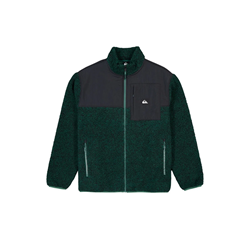 Shallow Water - Giacca Sherpa con zip Trekking green heather